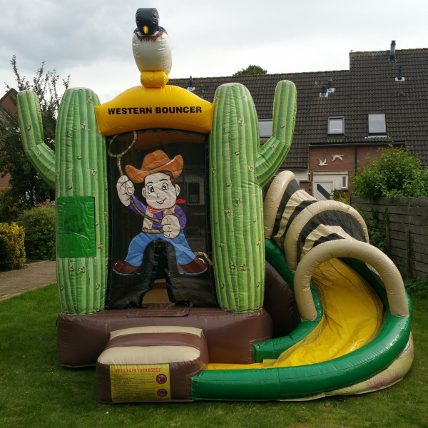 Springkussen Multifun Wilde westen