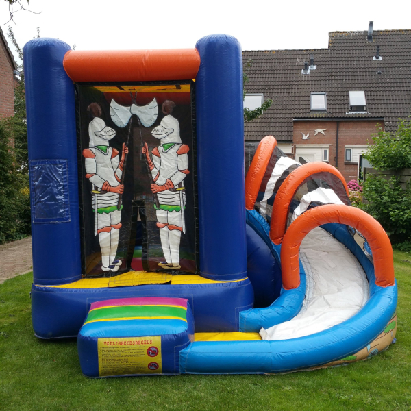 Springkussen Multifun Ridder Kasteel