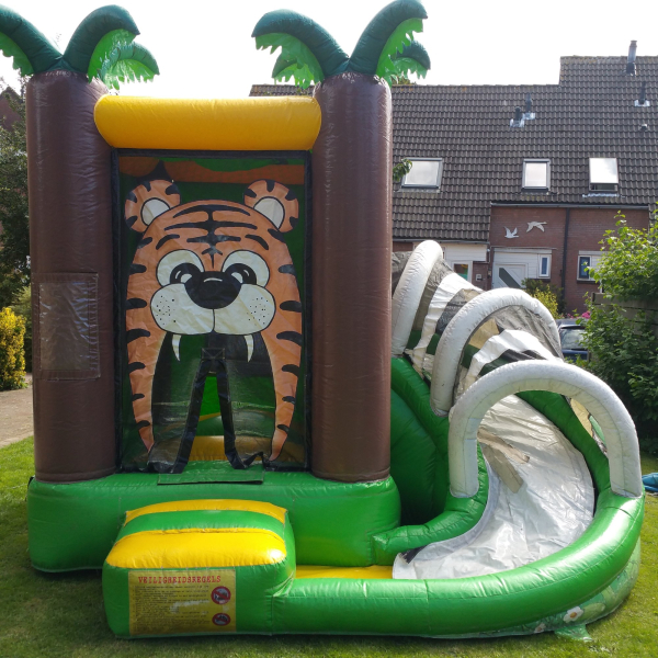 Springkussen Multifun Tijger