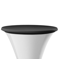 Statafelrok Top Cover stretch Zwart