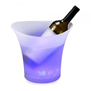 LED Wijn/Champagne koeler (Blauw)
