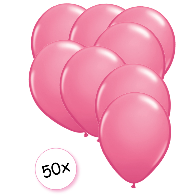 Ballonnen Hot pink 50 stuks 31cm/12inch