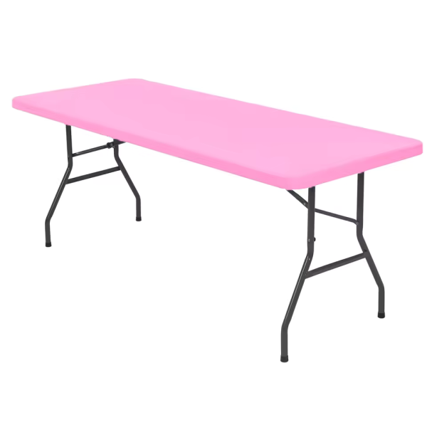 Buffettafel Top Cover stretch Baby Roze