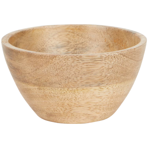 Mango houten schaaltje 12,5x6,5 cm