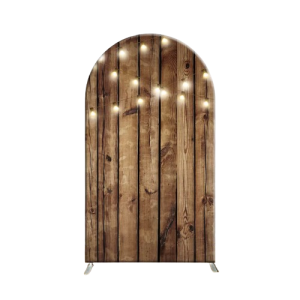 Backdrop 50x120 cm "Hout met lampjes" Backdrop 50x120 cm "Hout met lampjes"