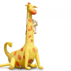 Giraffe met baby