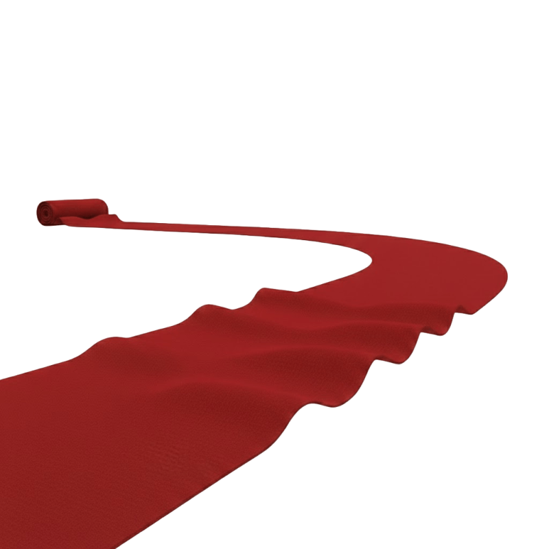 Rode loper 90 x 250 cm