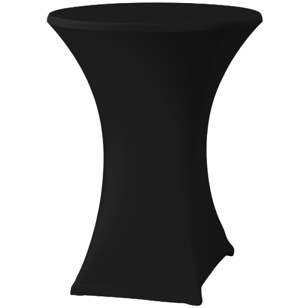 Sta tafel + rok Zwart